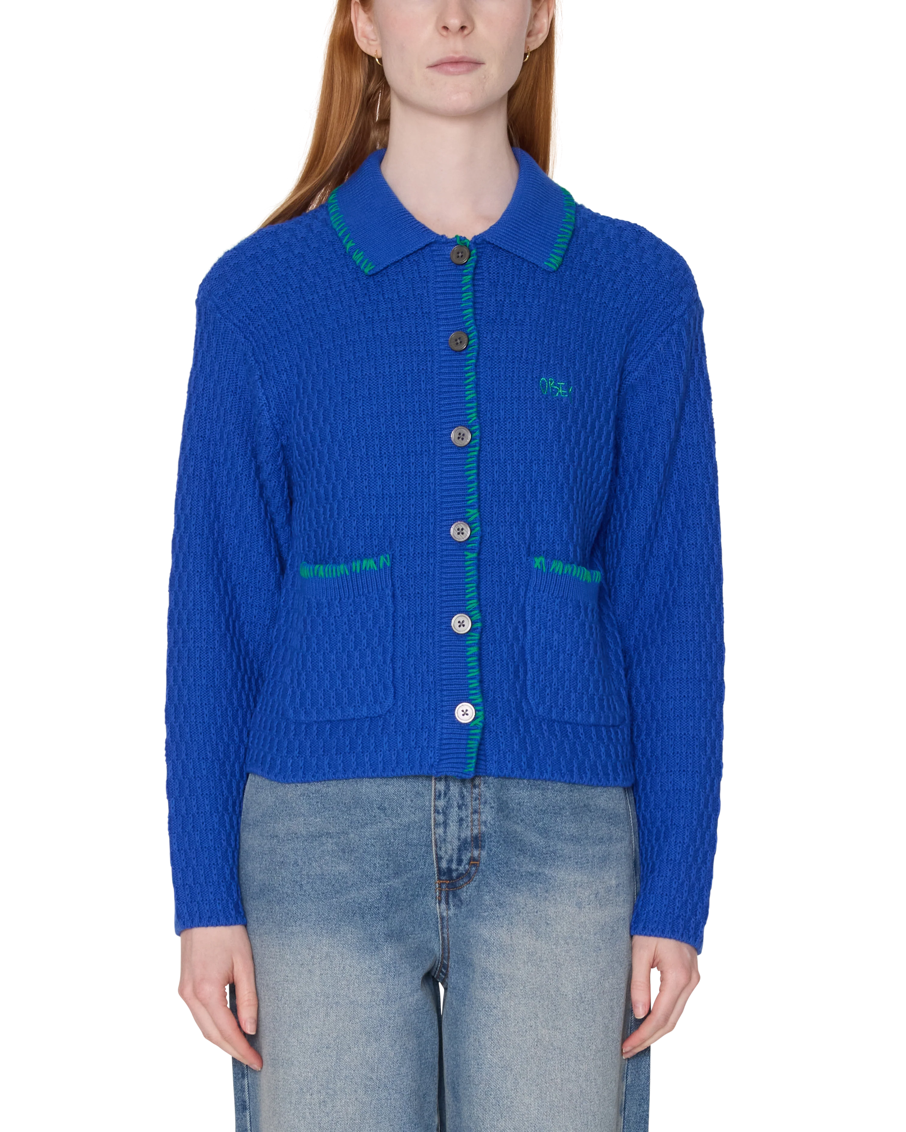 AMELIE BUTTON DOWN SWEATER