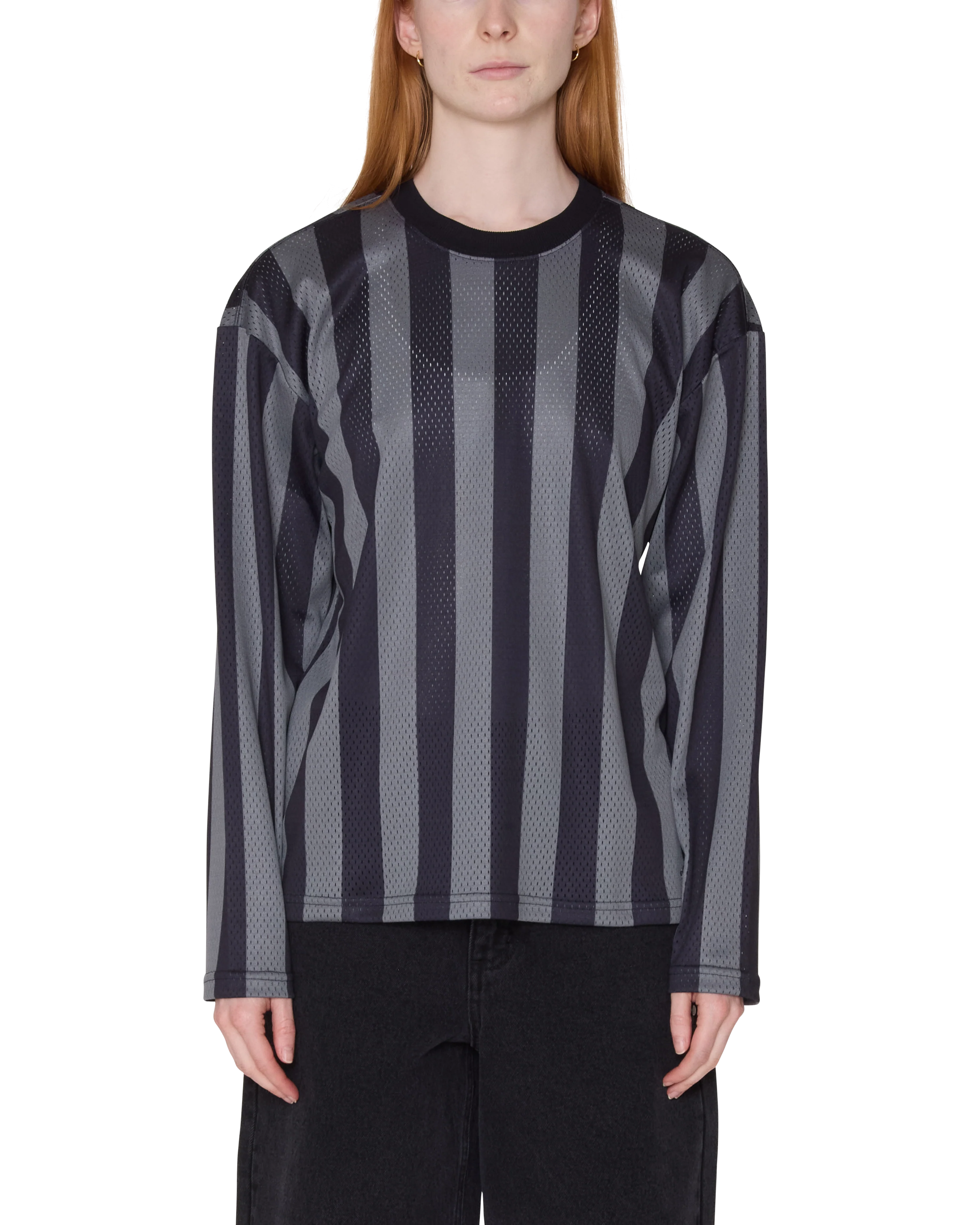 BOUNDS MESH LS STRIPE SHIRT