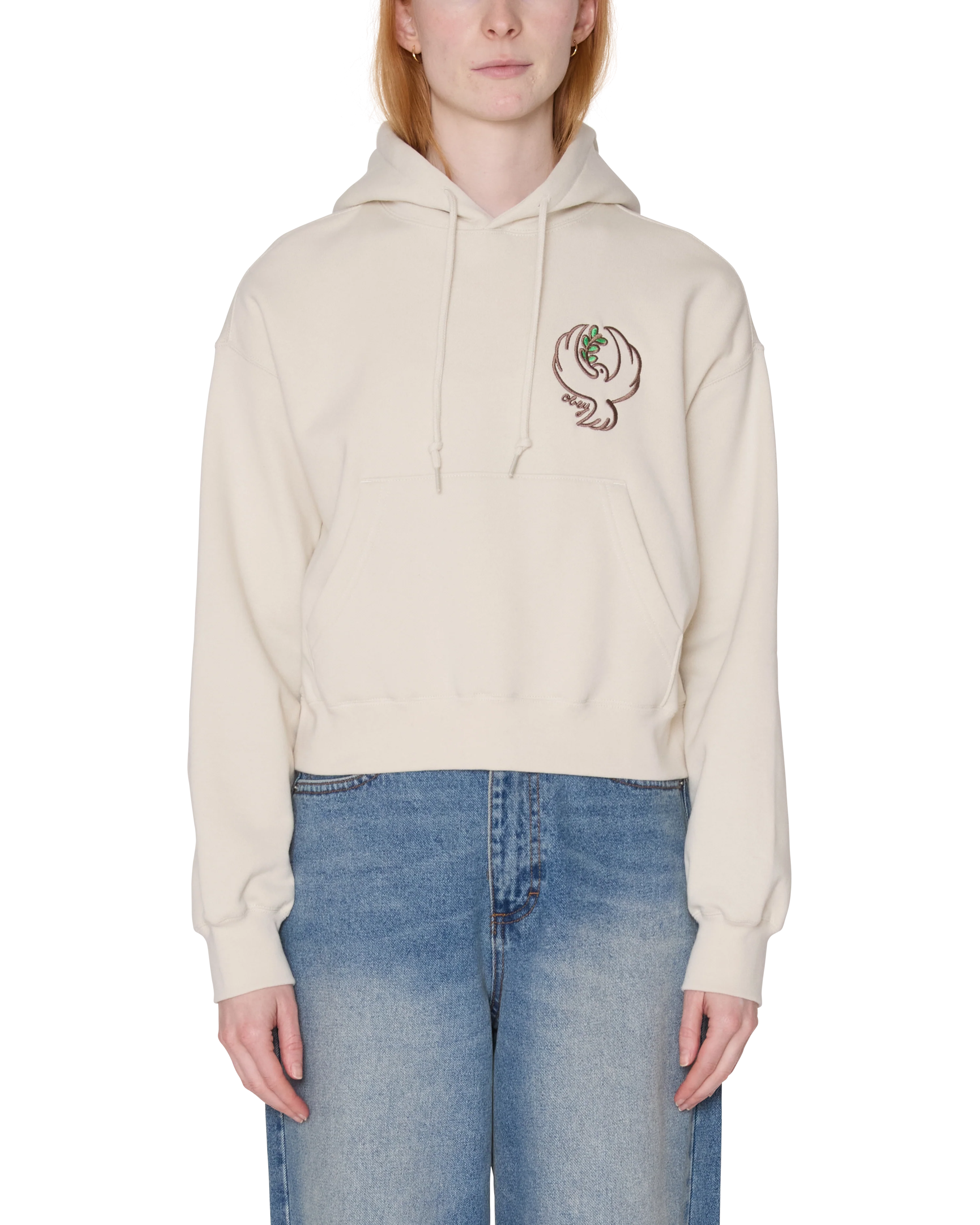 DOVE CROPPED PULLOVER