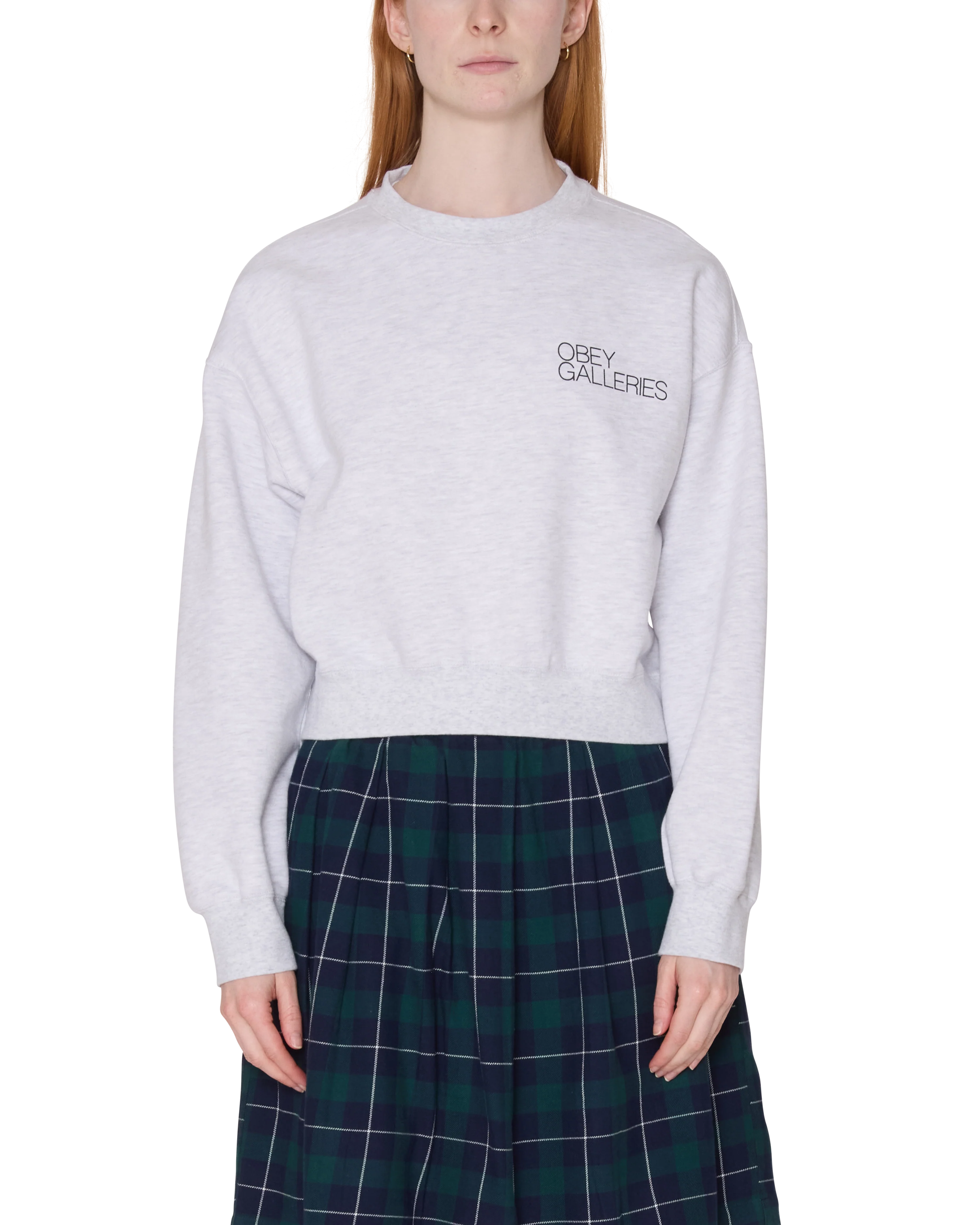 GALLERIES CROPPED CREWNECK