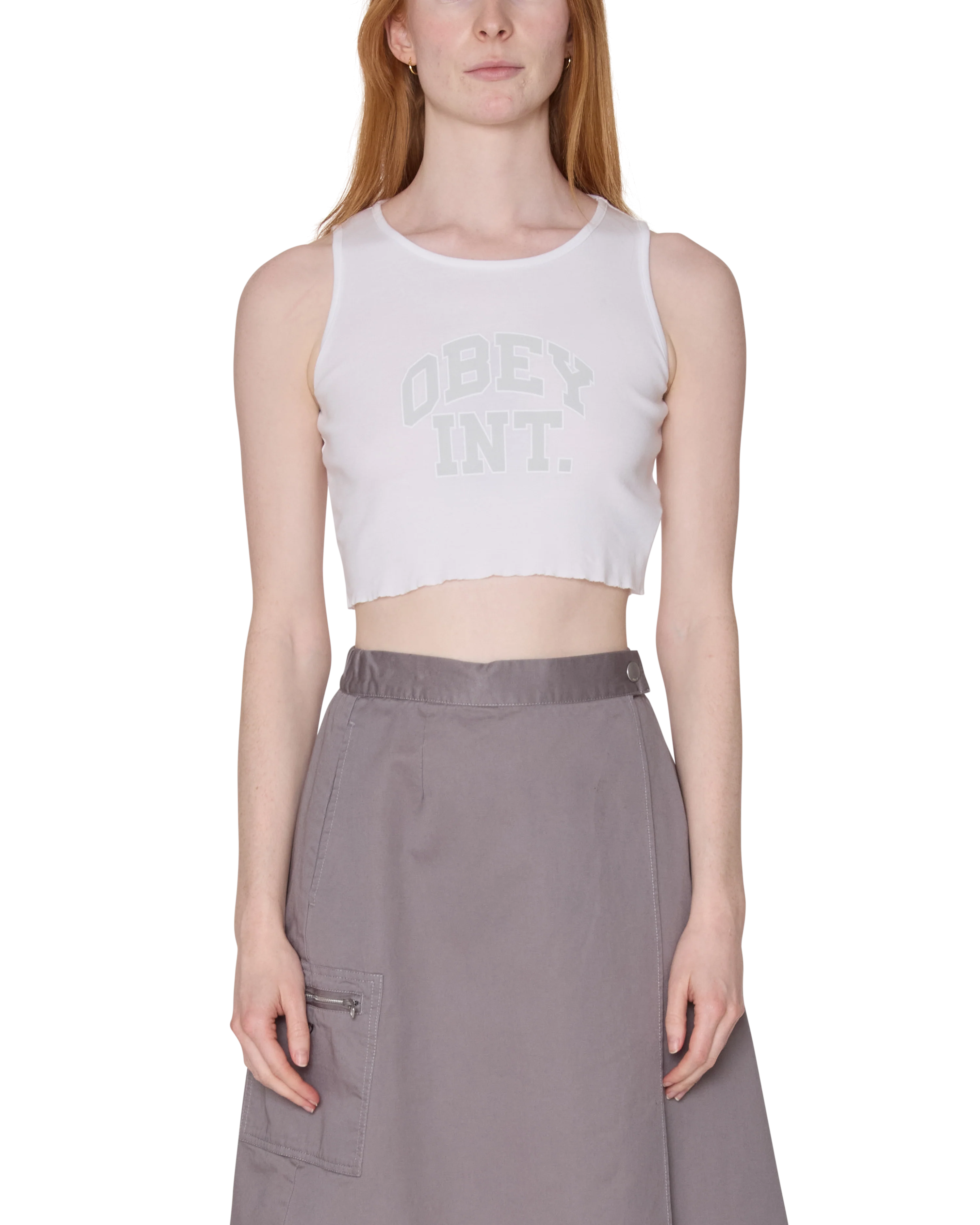 INT. OUTLINE MORGAN RAW EDGE RIB TANK
