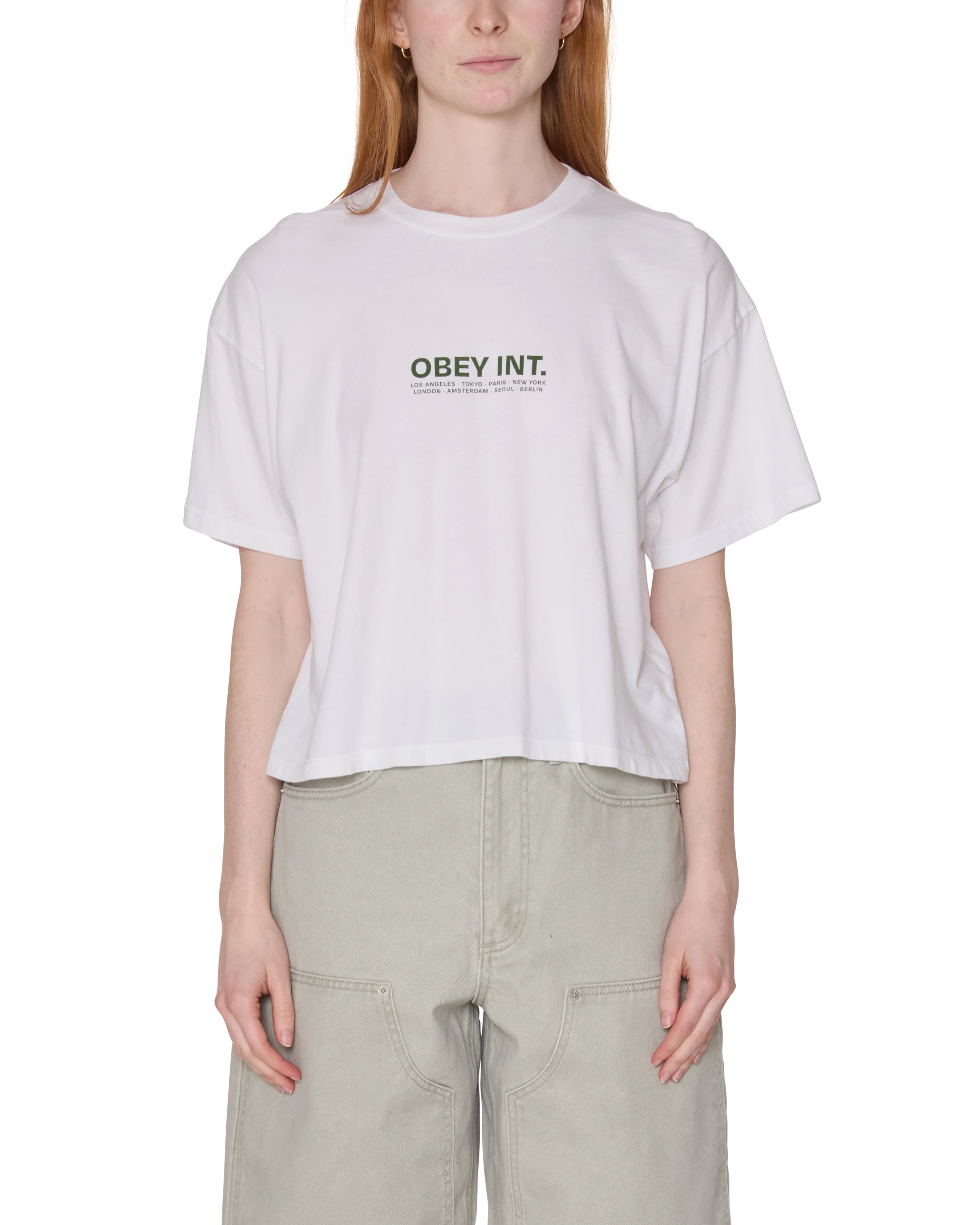 OBEY INT. ROW T-SHIRT