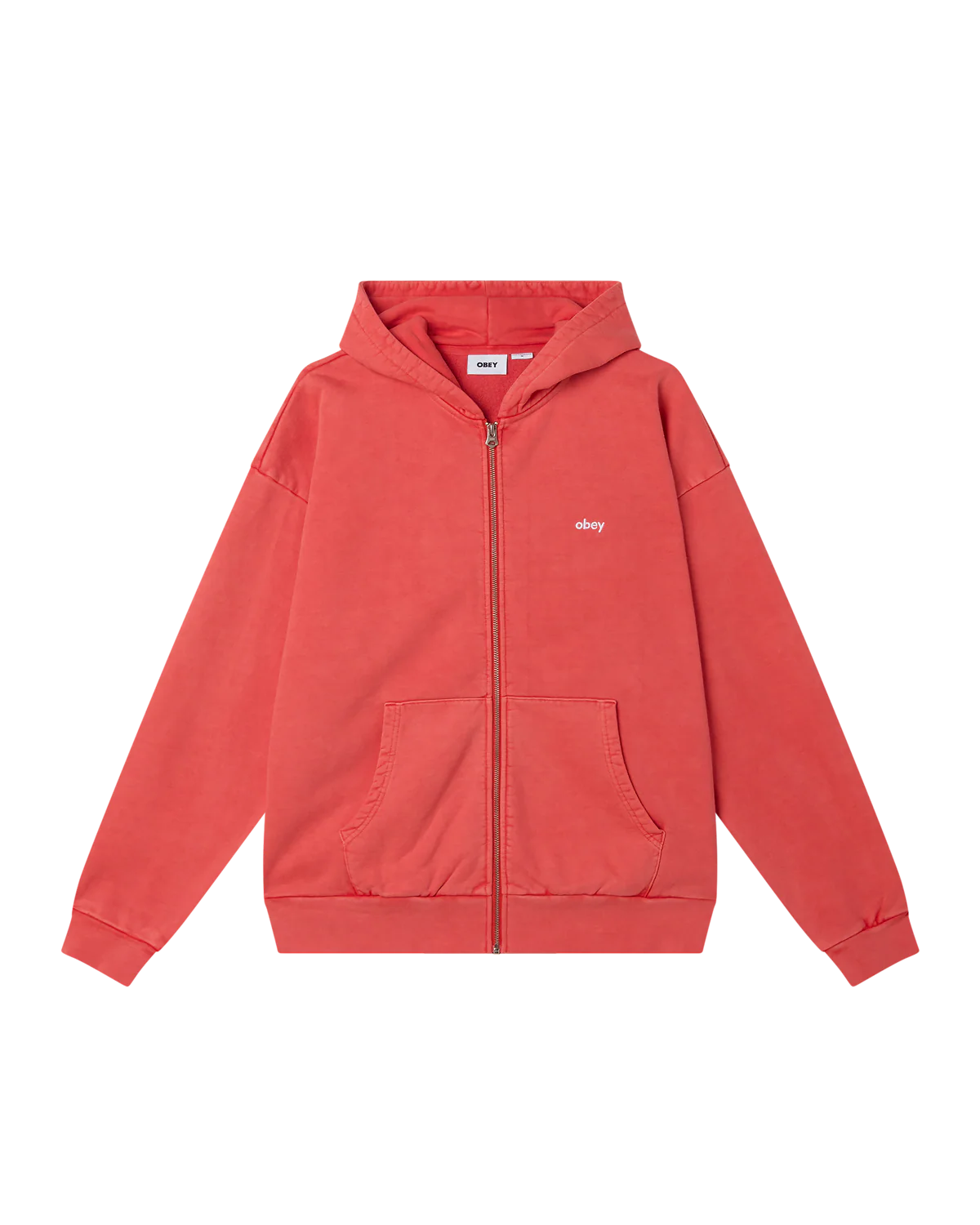 LOWERCASE PIGMENT ZIP HOOD