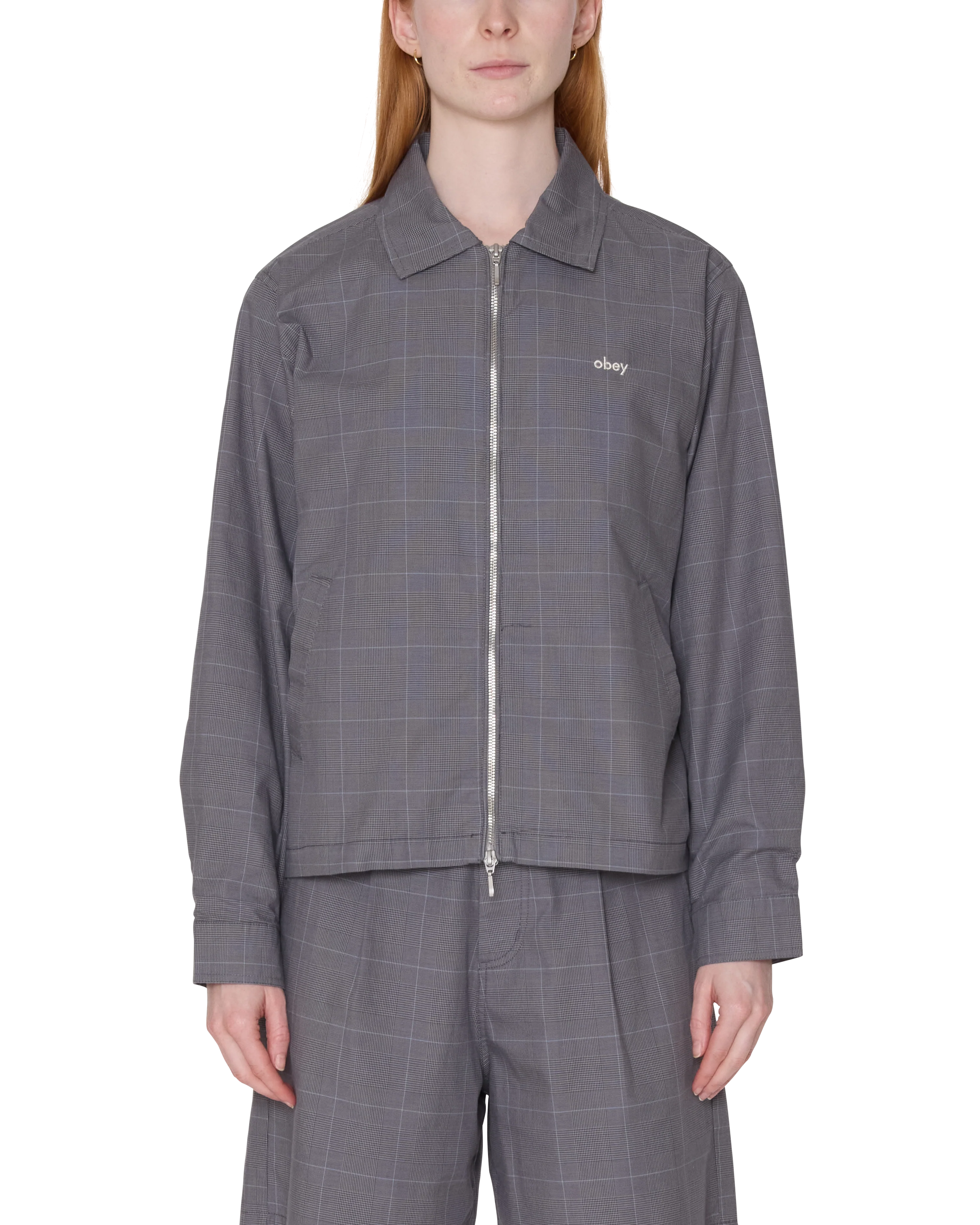 OLIVIA PLAID JACKET