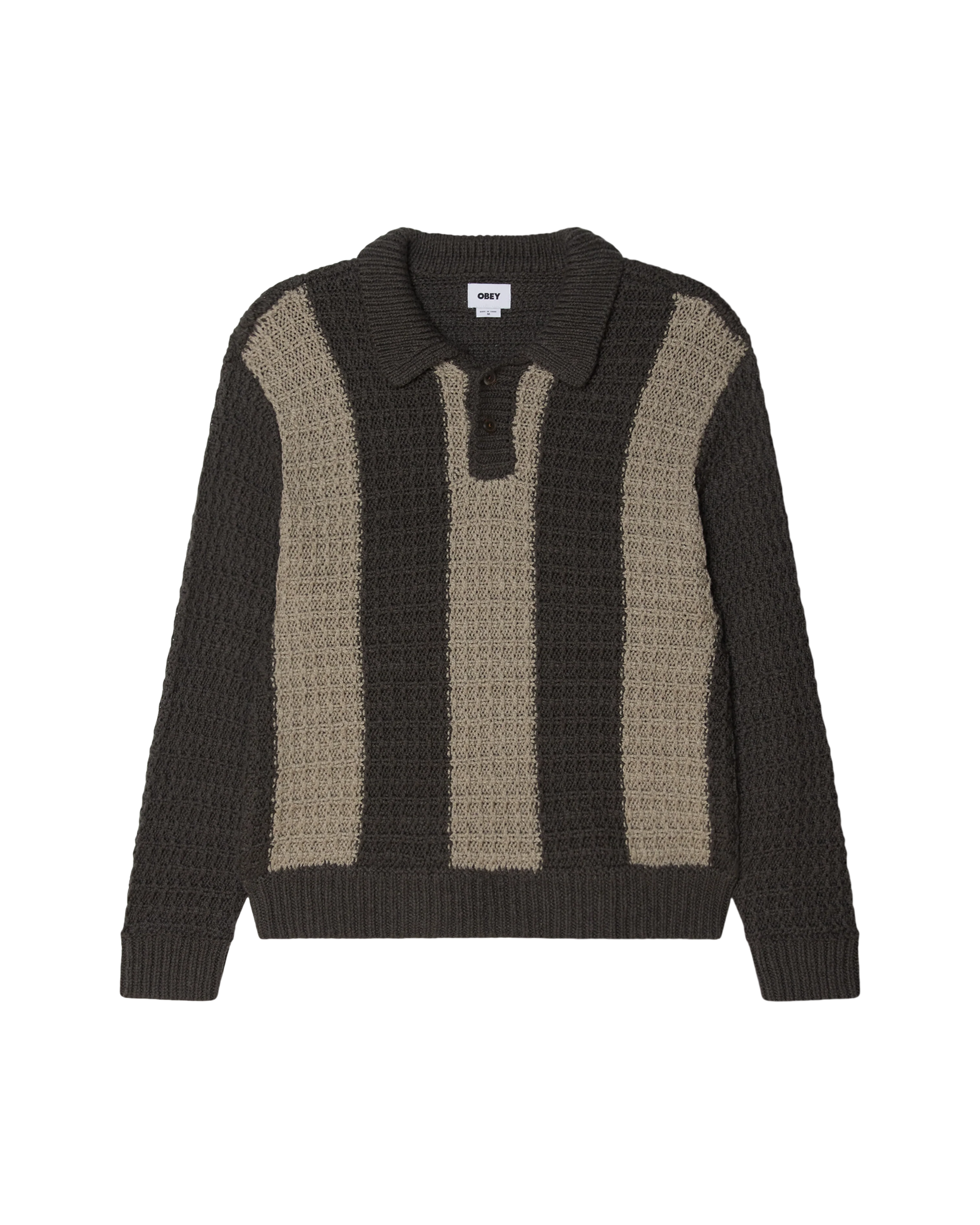 TEXTURED RUGBY POLO